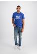 Tričko ALPHA INDUSTRIES Basic modrá