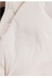 Bunda ALPHA INDUSTRIES Wmn Hooded Logo Puffer biela