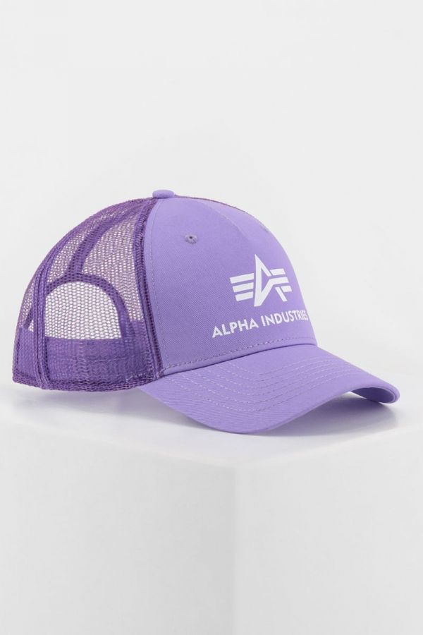 Šiltovka ALPHA INDUSTRIES Basic violet
