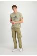 Tričko ALPHA INDUSTRIES Basic olive