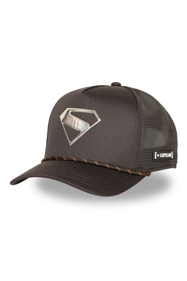 Šiltovka CAPSLAB DC Comics Superman Premium black