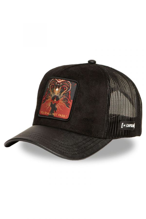 Šiltovka CAPSLAB LOTR Pass Leather black