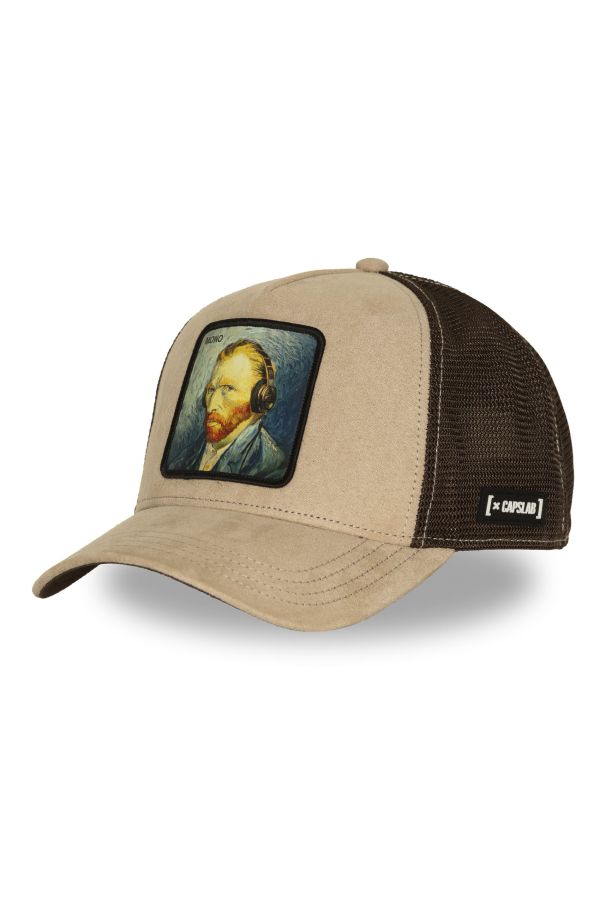 Šiltovka CAPSLAB Mono Gogh beige