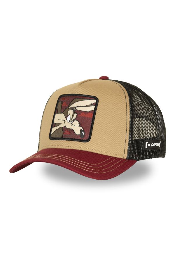 Šiltovka CAPSLAB Looney Tunes Coyote brown