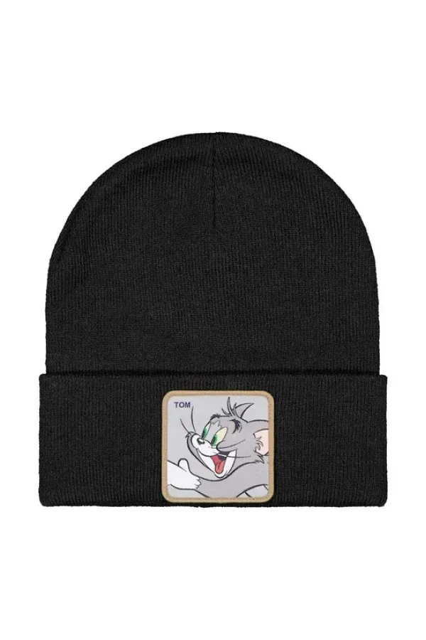 Zimná čiapka CAPSLAB Tom and Jerry black