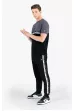 Tričko CHAMPION Legacy Double Tape Tee Black