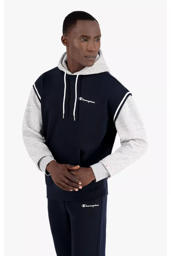 Mikina CHAMPION Legacy Contrast Navy