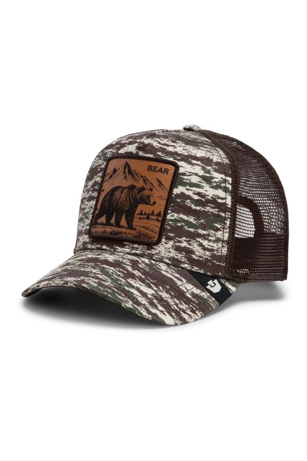 Šiltovka GOORIN BROS. Camo Engraved Bear camo