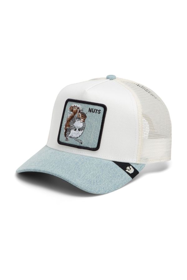 Šiltovka GOORIN BROS. Denim Squirrel white
