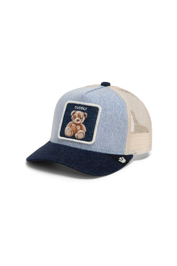 Detská šiltovka GOORIN BROS. Denim Cuddly Mini blue