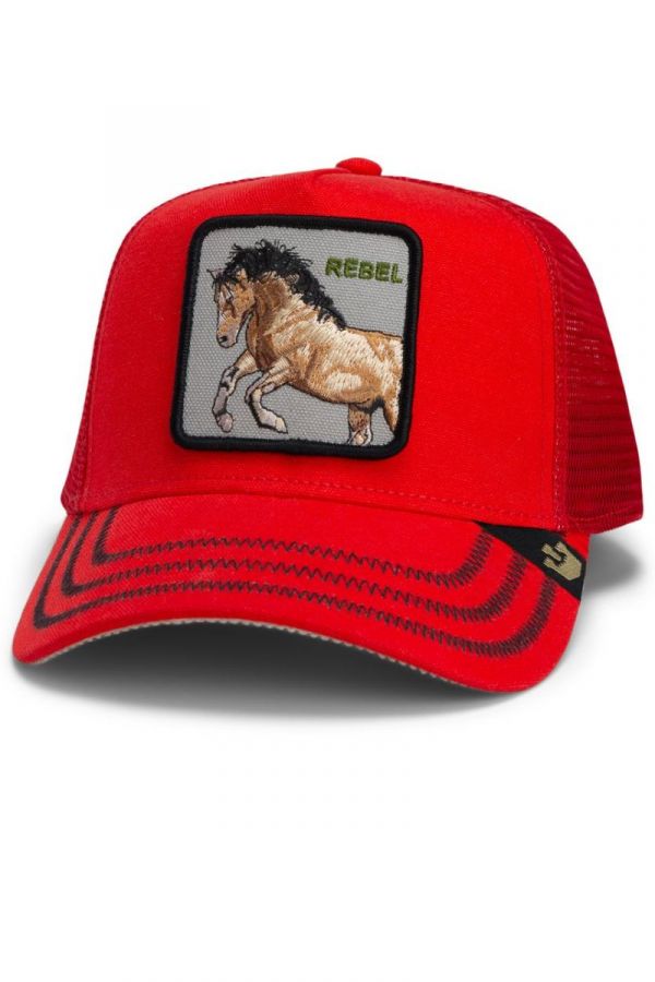 Šiltovka GOORIN BROS. Duc Rebel red