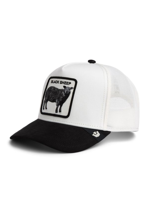 Šiltovka GOORIN BROS. Suede Black Sheep white