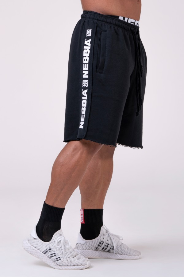 Kraťasy NEBBIA Essential Shorts Black