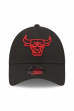 Šiltovka NEW ERA 9FORTY Chicago Bulls Neon black