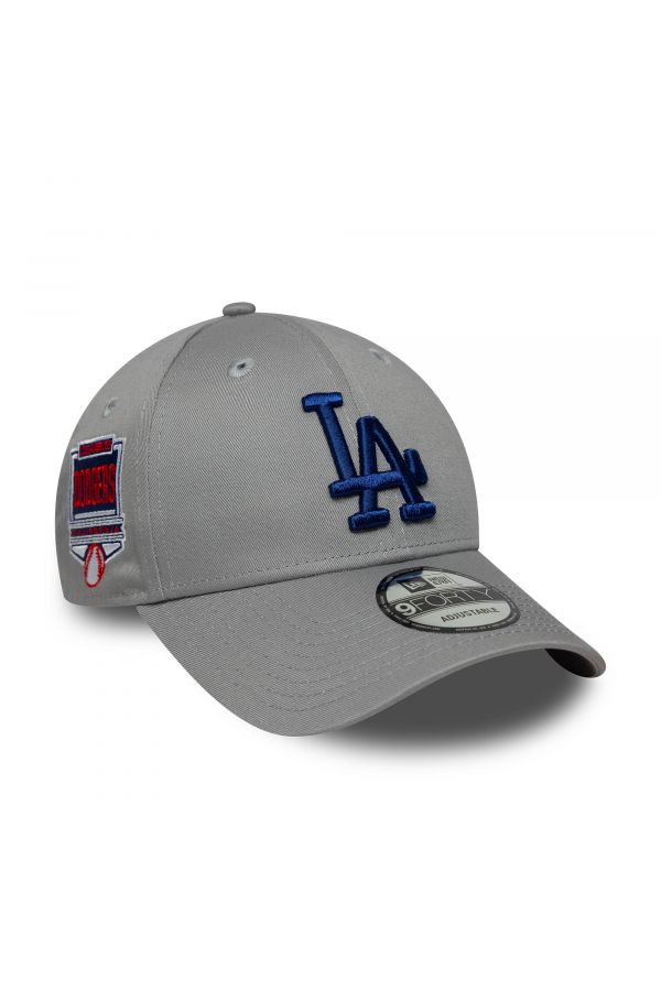 Šiltovka NEW ERA 9FORTY Side Patch LA Dodgers grey