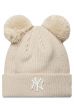 Zimná čiapka NEW ERA Knit Double Pom beige