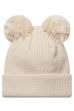 Zimná čiapka NEW ERA Knit Double Pom beige