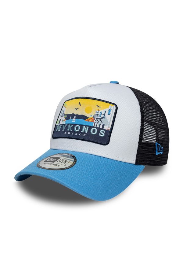 Šiltovka NEW ERA 9FORTY Af Mykonos white