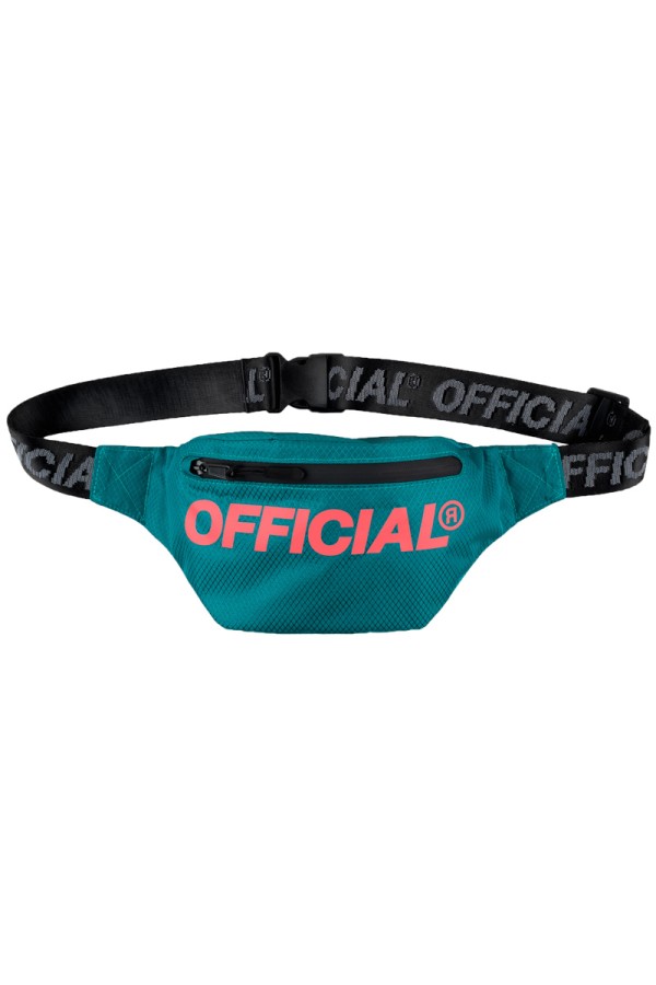 Taška OFFICIAL Fanny Pack turquoise