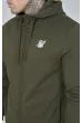 Tepláková súprava SIKSILK Core Zip Khaki