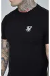 Tričko SIKSILK Essentials black