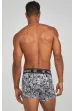 Boxerky SIKSILK 3-pack Graphic grey