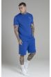 Súprava SIKSILK Shorts and Tshirt blue
