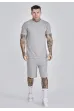 Súprava SIKSILK Shorts and Tshirt grey