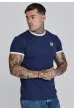 Tričko SIKSILK Ringer Tee navy