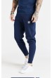 Tepláky SIKSILK Core Fitted Jogger Navy