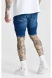 Kraťasy SIKSILK Distressed Denim Shorts blue