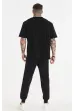 Tričko SIKSILK Dual Oversized black
