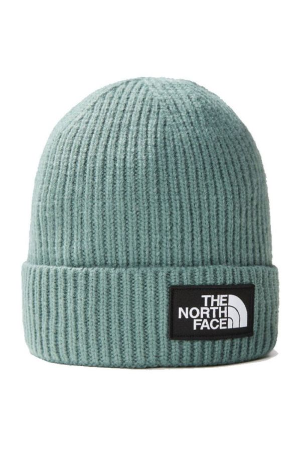 Zimná čiapka THE NORTH FACE Box Logo Cuffed Beanie green