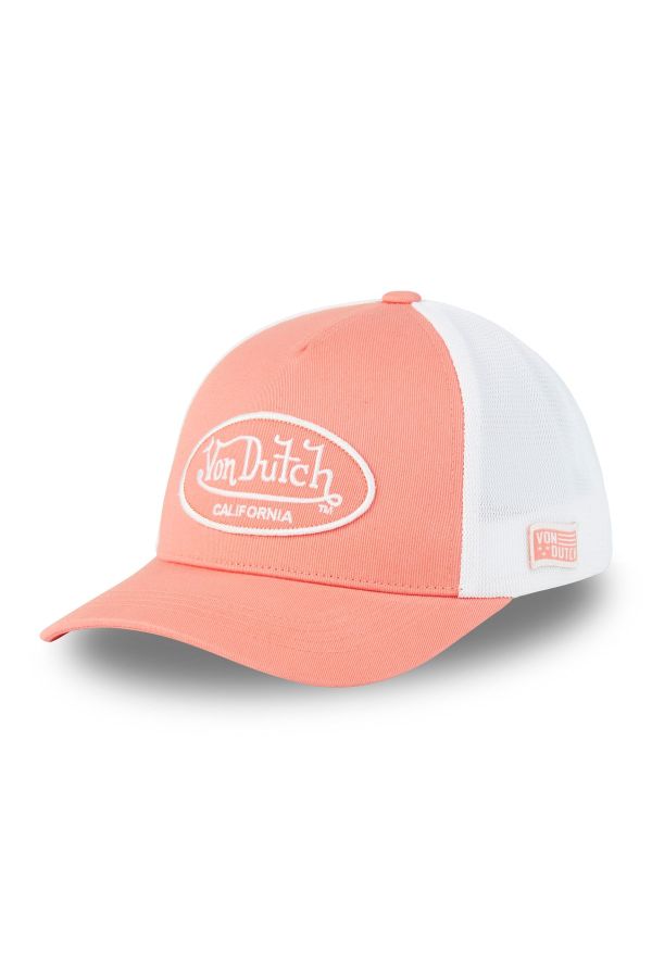 Šiltovka VON DUTCH Lof Mesh orange/white