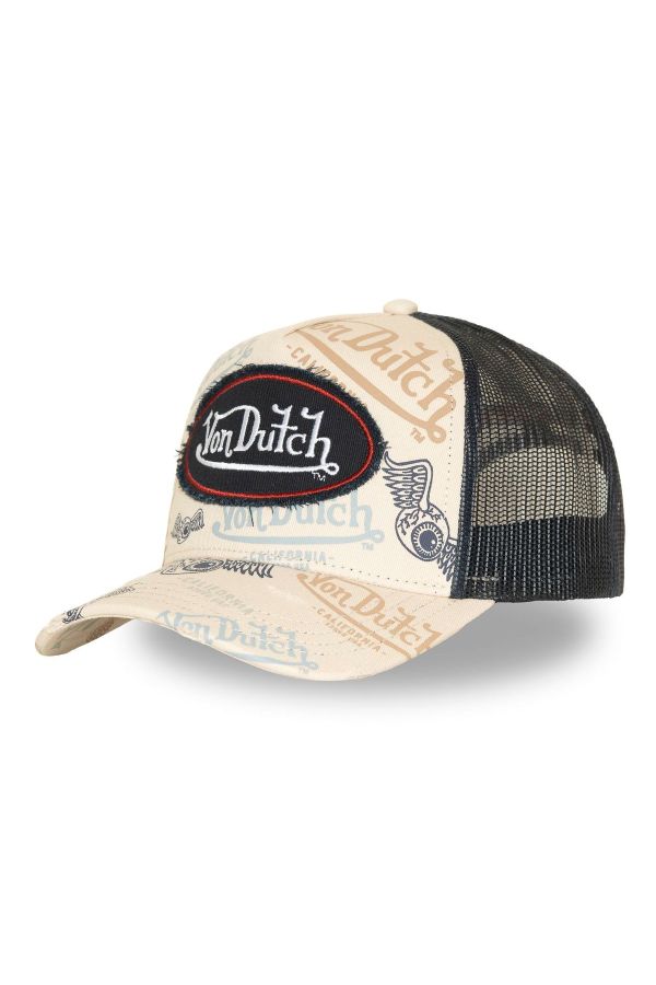 Šiltovka VON DUTCH Graphic Color beige