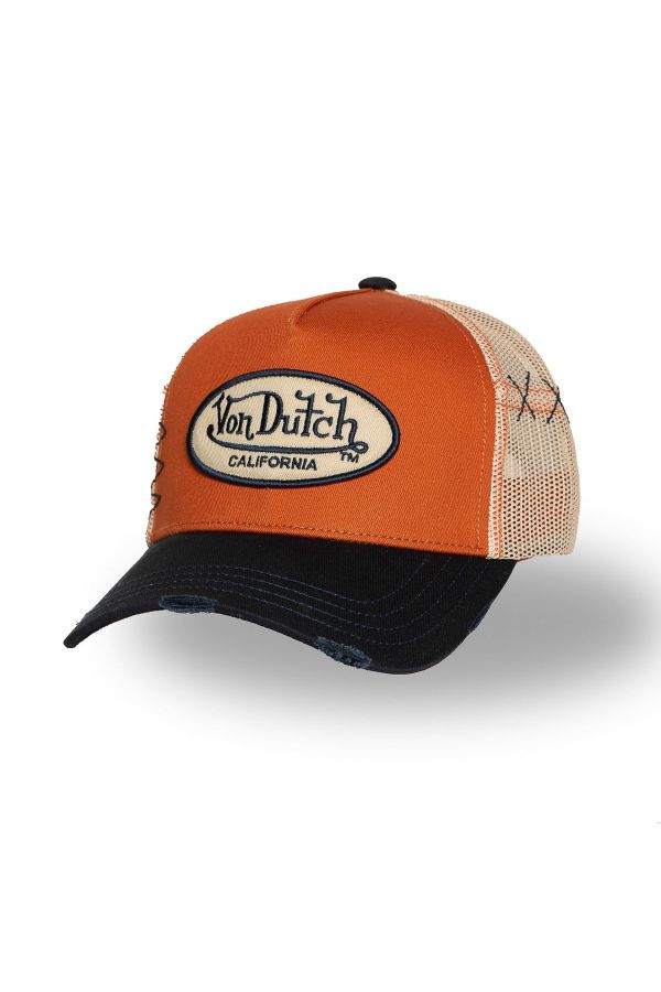 Šiltovka VON DUTCH Naka Mesh orange