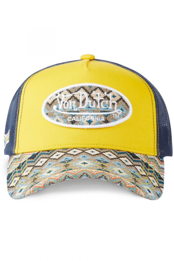 Šiltovka VON DUTCH Ethnic Mesh yellow