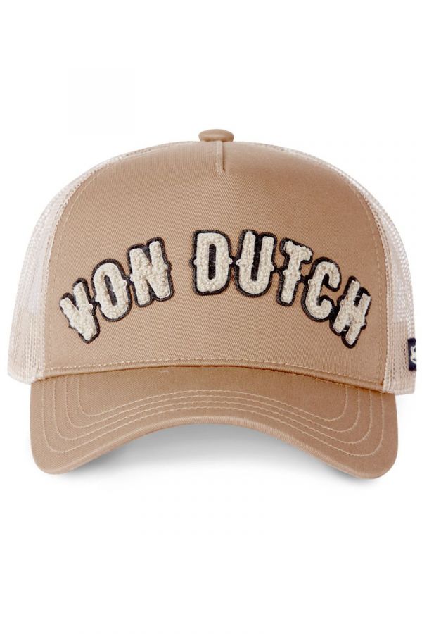 Šiltovka VON DUTCH Buckl Mesh beige