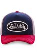 Šiltovka VON DUTCH Color Mesh navy/red