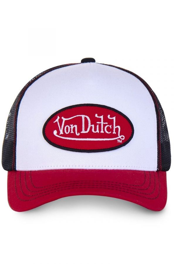 Šiltovka VON DUTCH BM Mesh Cap white