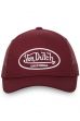 Šiltovka VON DUTCH Lof Mesh burgundy