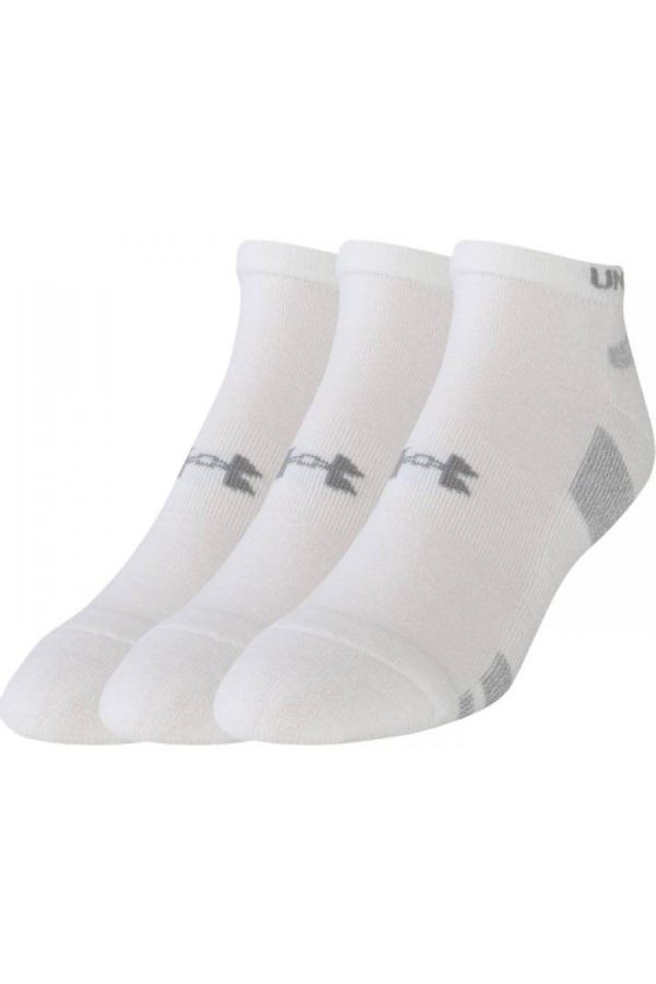 Ponožky UNDER ARMOUR No Show 3pks White