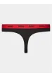 Tangá HUGO 3-pack Thong Stripe black/white/red